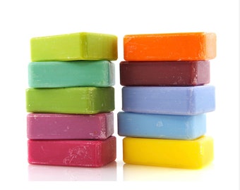 4 Soaps Bar Gift Set - All  Natural Scented Handmade Soaps-Hand Crafted - Gifts for Teachers - Gift - Bridesmaids Gift - Gift Set