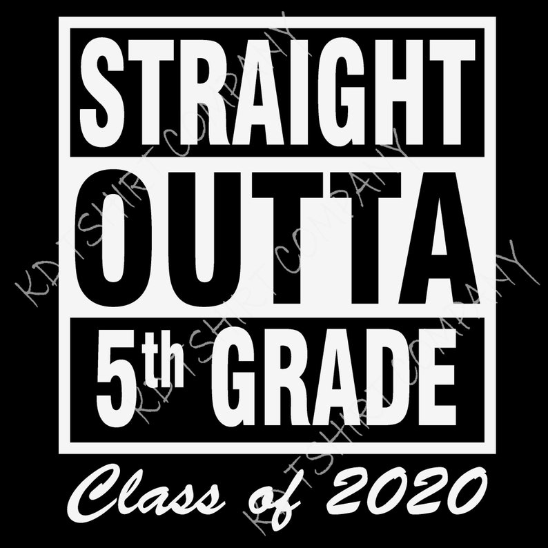 Download 5th Grade SVG 5th grade graduation Straight outta 5th ...
