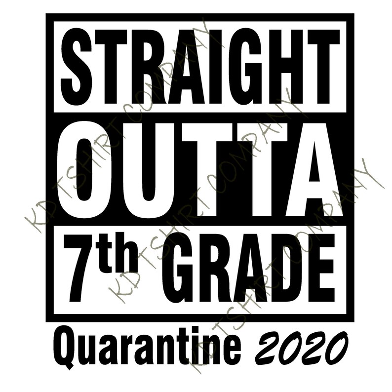 Download 7th grade quarantine svg I survived 7th Grade Class of 2020 | Etsy