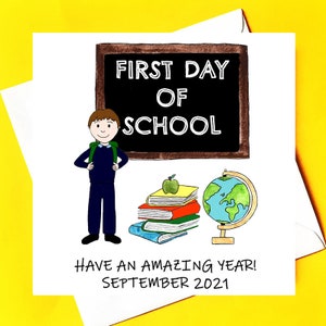 Primer Día de Clases *tarjeta personalizada *