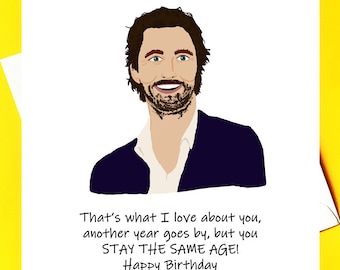 Matthew McConaughey birthday Card