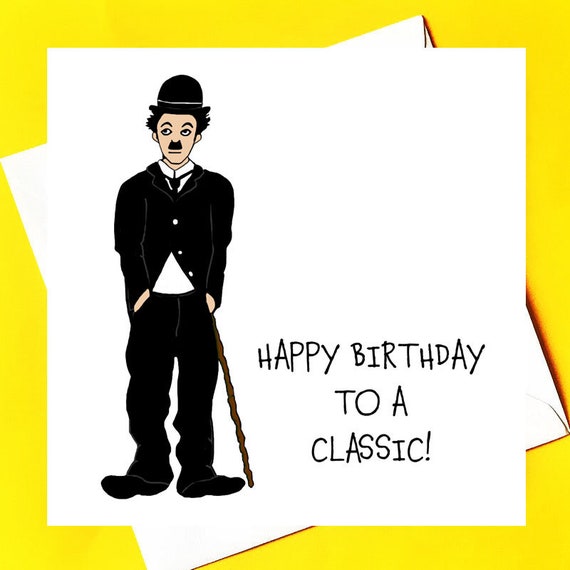 Charlie Chaplin Birthday - Etsy