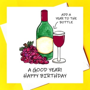 A Good Year! * Birthday Card*