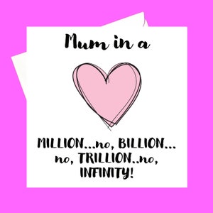 ¡Mamá en un millón... mil millones... billones!