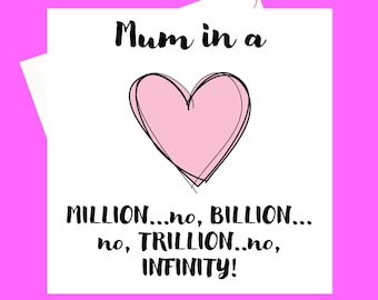 Mum in a Million...billion...trillion!