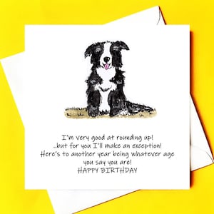 ¡Nunca redondearía tu edad! * tarjeta de cumpleaños divertida *