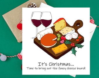 A Fancy Cheese board Christmas