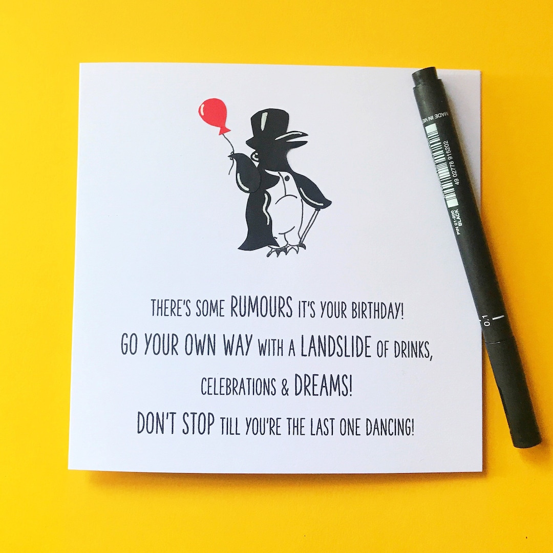 Fleetwood Mac Birthday - Etsy