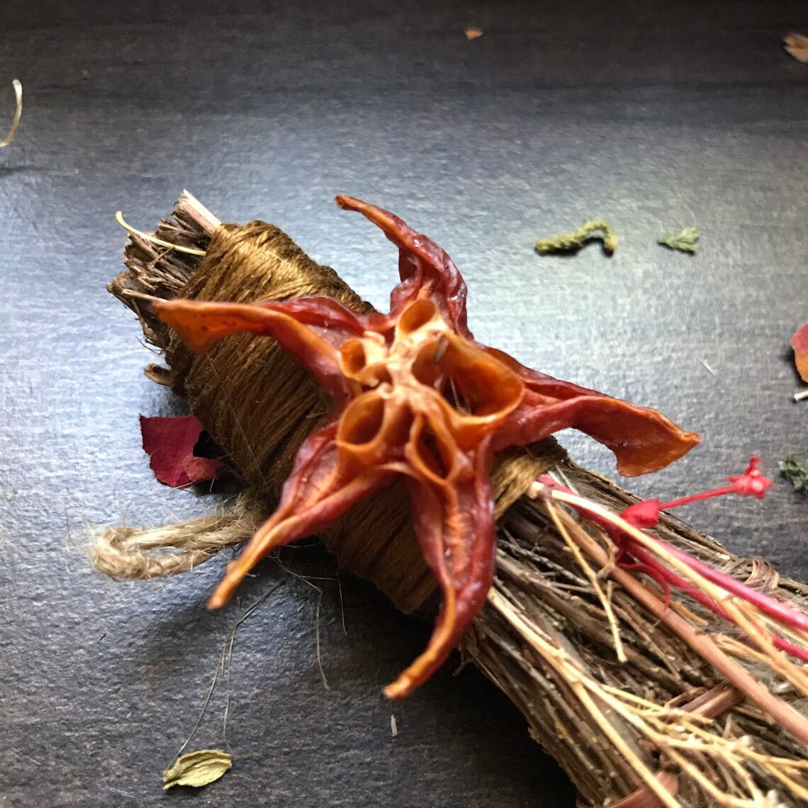 Cinnamon Witch's Broom // Besom // Cottage Core Door Decor