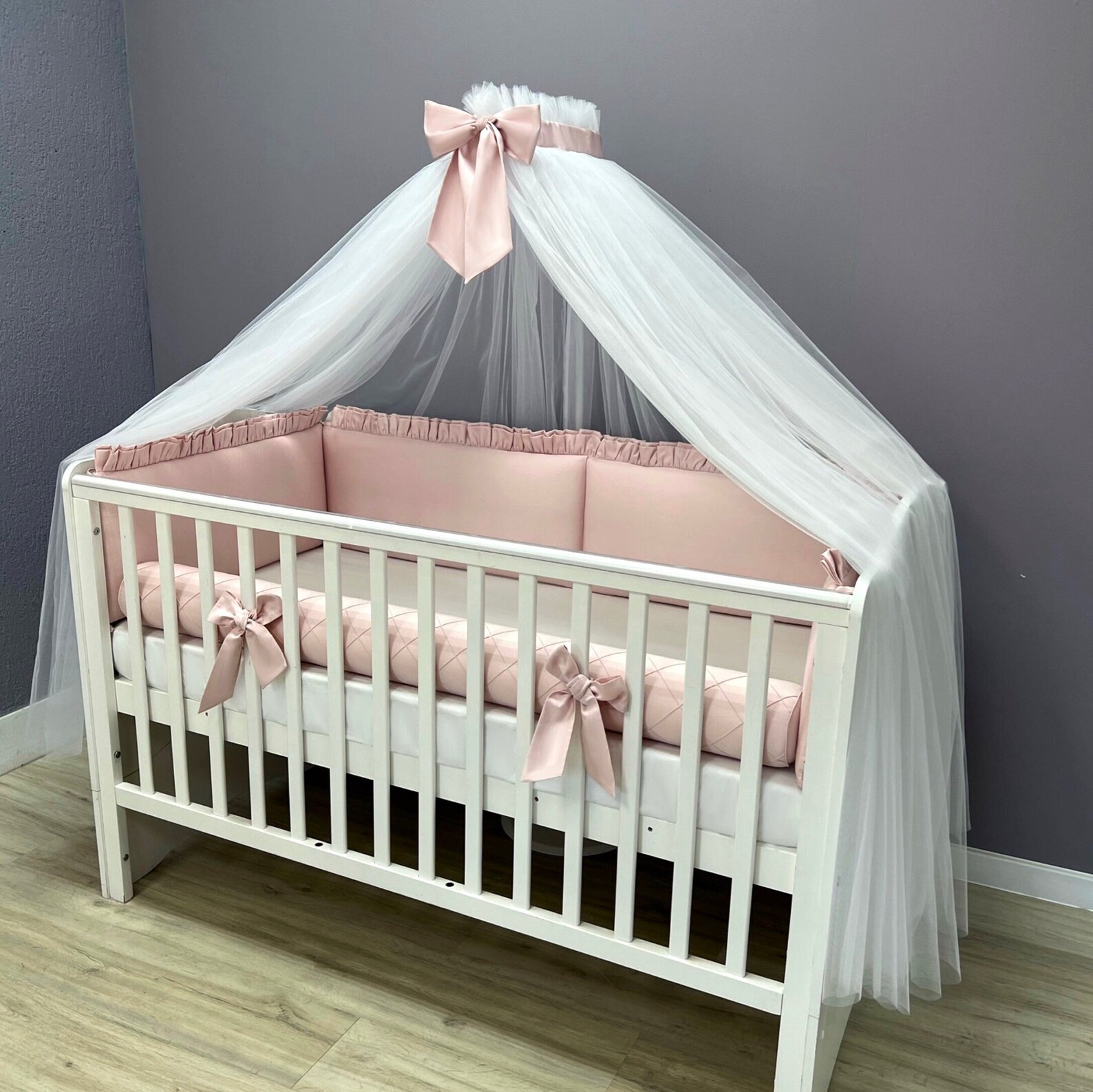 Baby Crib Canopy Tulle Infant Canopy Baby Bed Canopy With Etsy