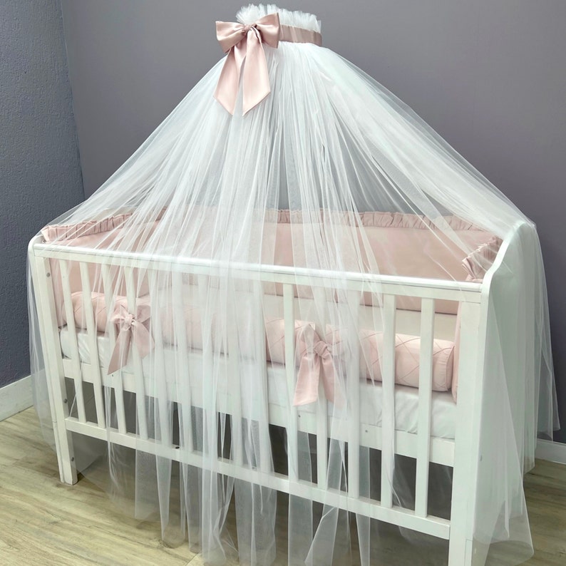 Baby Crib Canopy Tulle Infant Canopy Baby Bed Canopy With Etsy