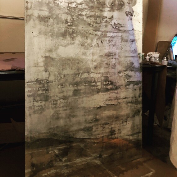 Full Length Wall Leaning Floor Mirror Oversized Antiqued Etsy
