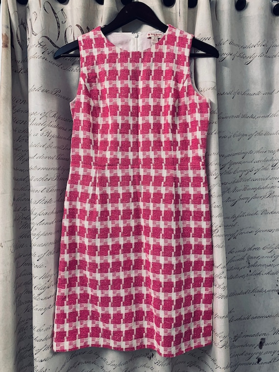 brooks brothers pink dress Supima Cotton Tie-Waist Shirt Dress