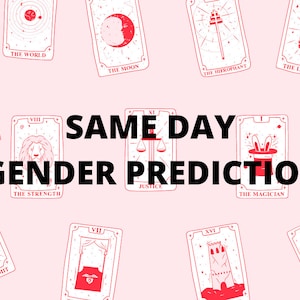 Gender Prediction Reading, Same Day Gender Prediction, Wann werde ich schwanger, Fruchtbarkeitsreading, Schwangerschaft Tarot, bin ich schwanger?