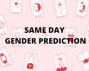 Same Day Gender Prediction Tarot Reading Same hour reading fertility reading