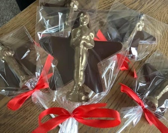 The Oscars Red Carpet Event themed Chocolate Lollipops