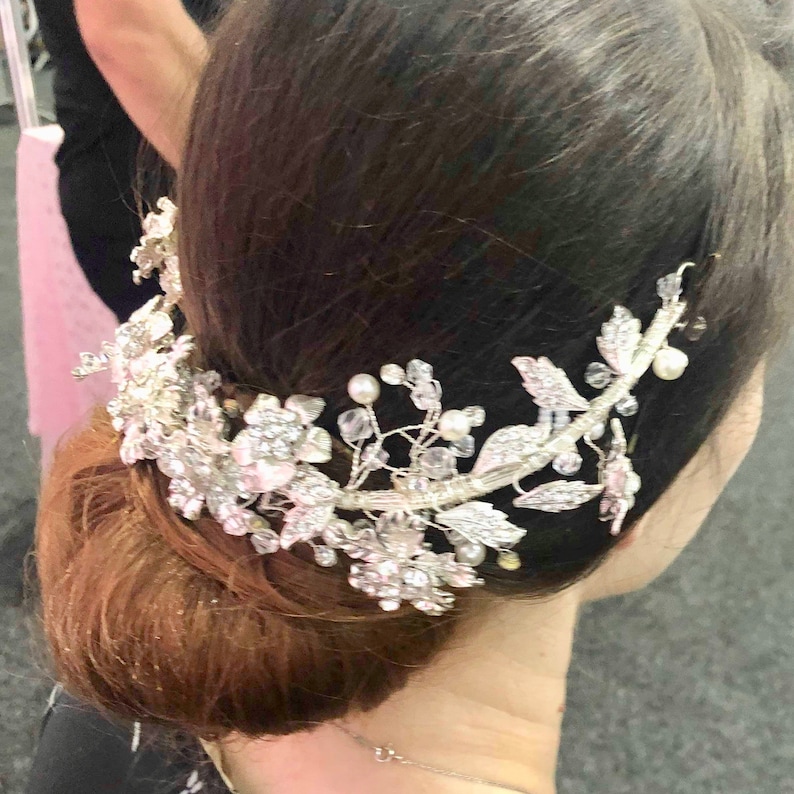 RUTH Crystal Bridal Wedding Head Piece