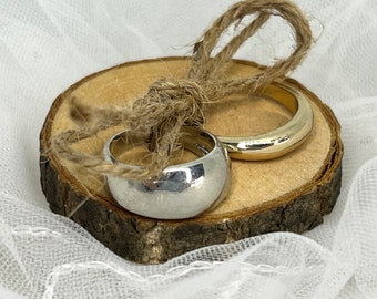 Ring Box, Page Boy Ring Box, Ring Bearer Box, Bridal Ring Box, Wedding Ring Box, Rustic Ring Box - VINCE