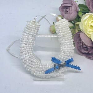 Bridal Horseshoe, Something Blue, Wedding Horseshoe, Good Luck Charm, Keepsake, Bridal Gift - PERSIA