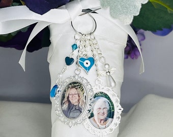 Kit DIY 100 Pièces Pour Bouquet De Mariage - Charms Photo Avec Épingles Et Cabochons