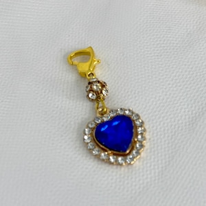Something Blue, Bridal Pin, Good Luck Charm, Keepsake, Bridal Gift, Bridal Bouquet Charm - SOPHIA GOLD