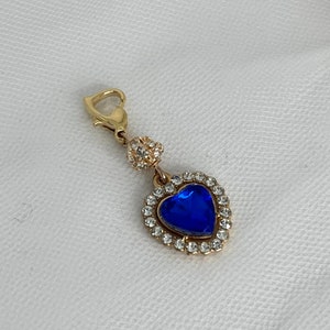 Something Blue, Bridal Pin, Good Luck Charm, Keepsake, Bridal Gift, Bridal Bouquet Charm - SOPHIA ROSE