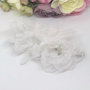 Flower Hair Comb, Bridal Hair Comb, Wedding Hair Comb, Bridal Hair Piece, Wedding Hair Piece - FANCY