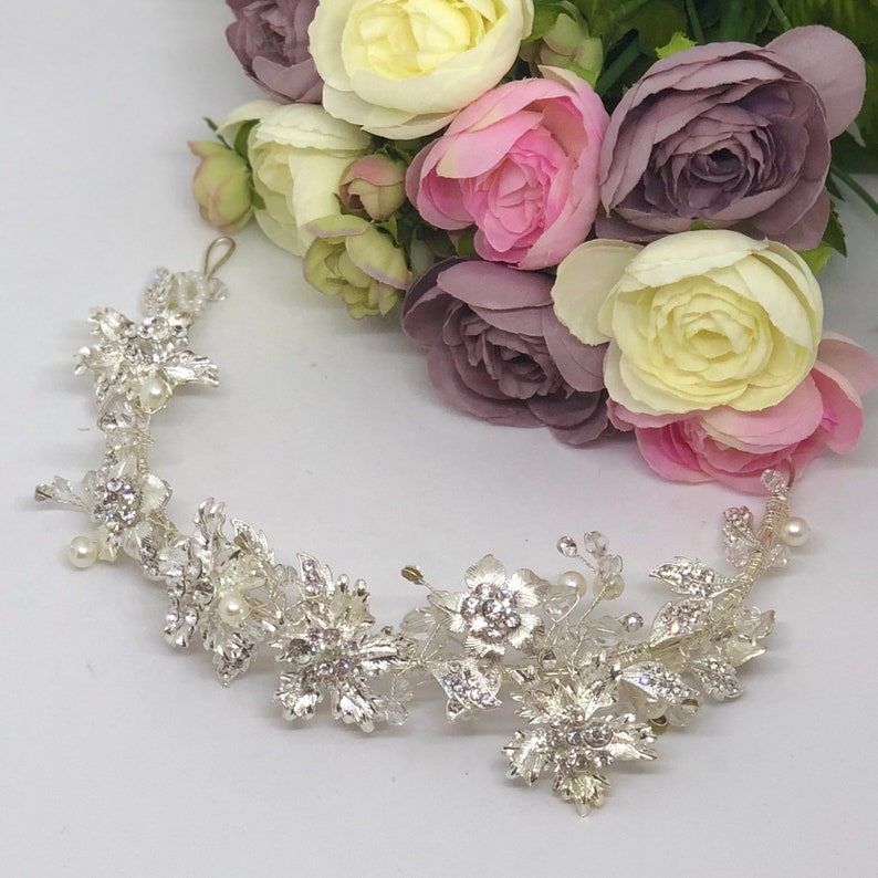 RUTH Crystal Bridal Wedding Head Piece
