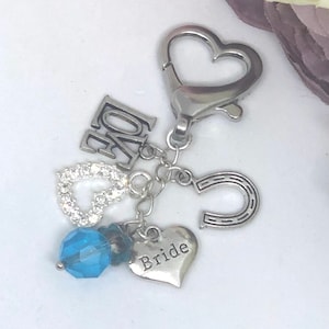 Something Old, Something New, Something Borrowed, Something Blue, Good Luck Charm, Bouquet Pin - ODETTE