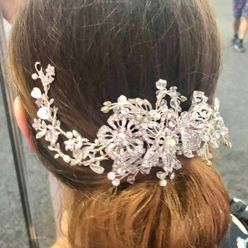 RUTH Crystal Bridal Wedding Head Piece