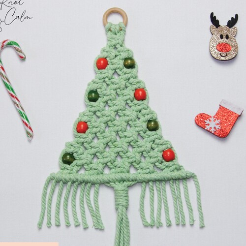 PATTERN Large Macrame Christmas Tree Etsy