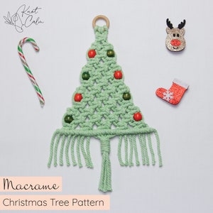 PATTERN Macrame Christmas Tree