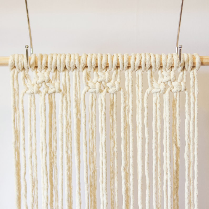 PATTERN Macrame Wall Hanging with Tassels image 2