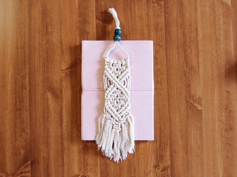 PATTERN Macrame Bookmark in two styles image 2