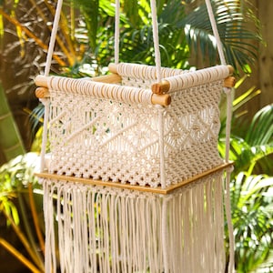 PATTERN Macrame Baby Swing DIY Instant Download Step by Step Instructions image 3