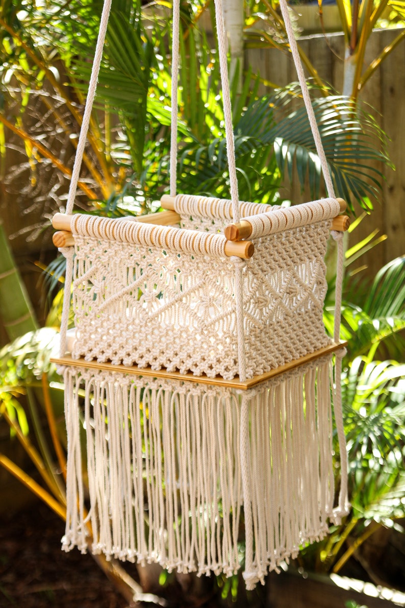 PATTERN Macrame Baby Swing DIY Instant Download Step by Step Instructions image 3