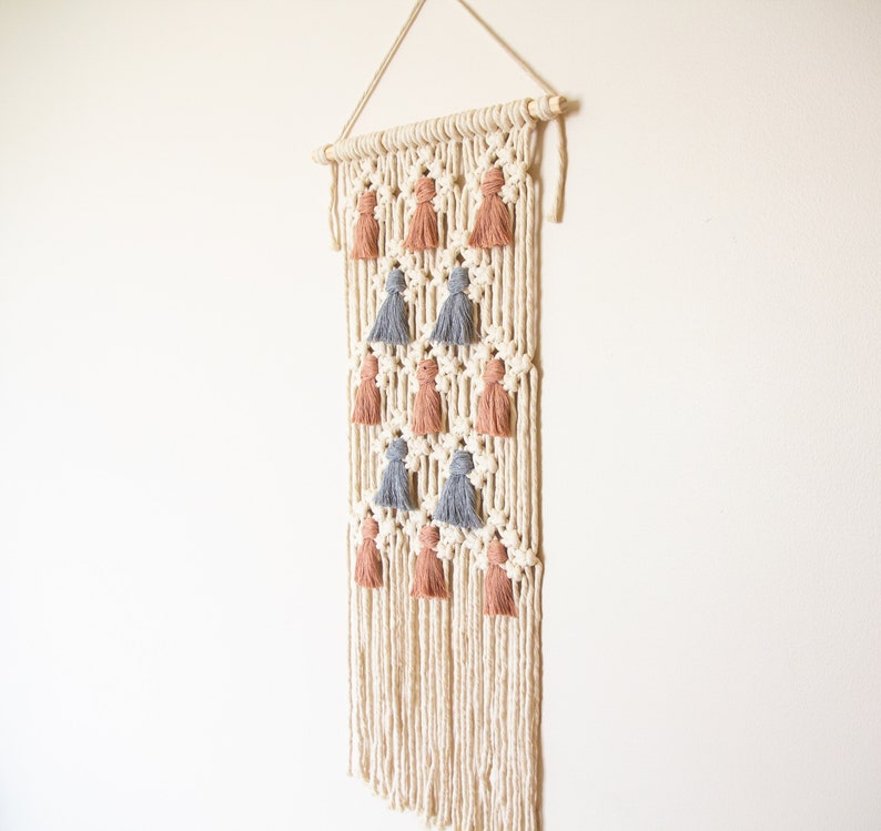 PATTERN Macrame Wall Hanging with Tassels image 5