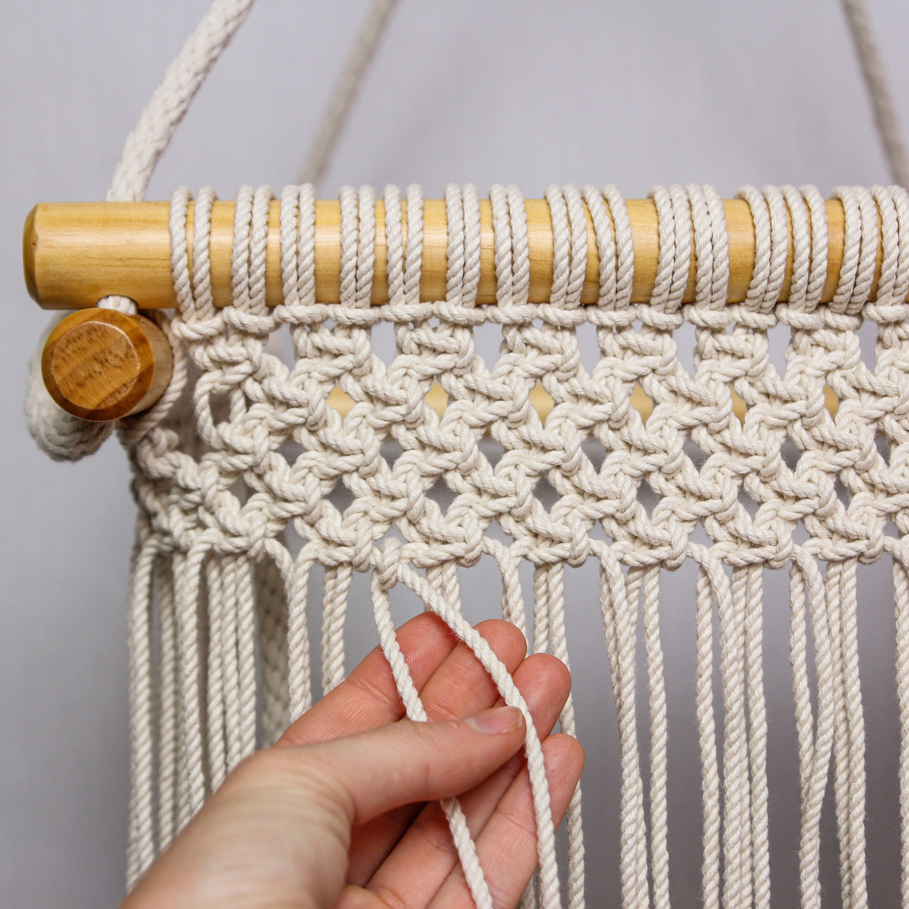 PATTERN Macrame Baby Swing DIY Instant Download Step by Step Instructions Etsy