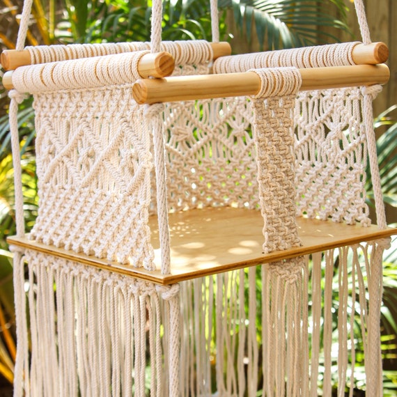 Diy macrame online baby swing pattern