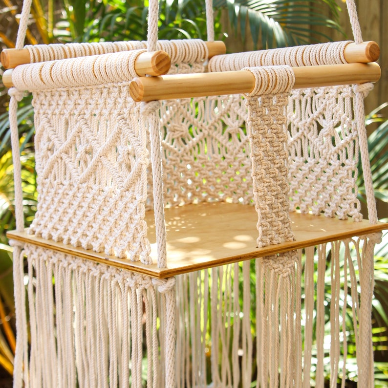 PATTERN Macrame Baby Swing DIY Instant Download Step by Step Instructions image 2