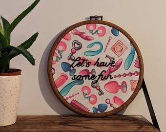 Body diversity art | Have fun | Embroidered hoop art | Embroidery stitch | Wall art | Decoration | Boho decor | Home decor |  Birthay gift