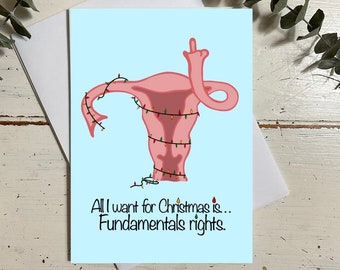 Christmas card| Birthday card | Feminist Greeting Card | Best Friend | Blank card | Greetings | Yoga | Body positivity | Anniversary