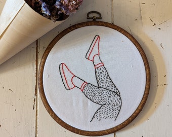 Body diversity art | Embroidered hoop art | Embroidery-Cross stitch | Wall art | Decoration | Boho decor | Home decor |  Birthay gift