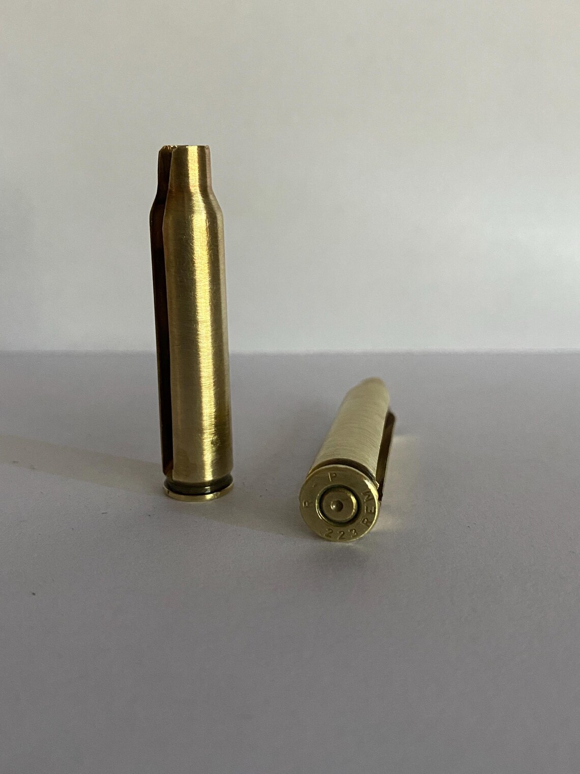 223 Shell Casing 223 Caliber Brass Casing Brim Clip - Etsy