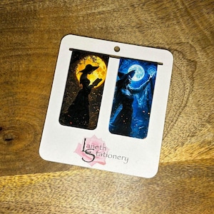Pair of Witch Magnetic Bookmarks