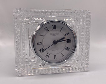 Waterford Crystal rectangular clock - needs new clock component