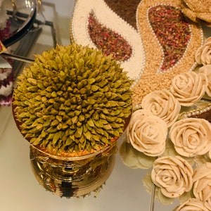 Sofreh Aghd Natural Cardamom ( Hel) Pods Half Ball for Weddings