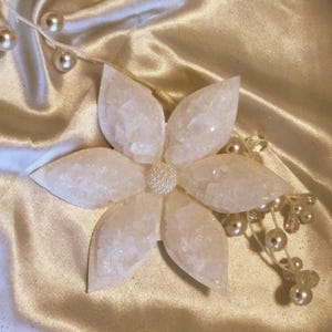 Sofreh Aghd White Nabat Flower Persian Wedding Aroosi