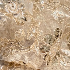 Sofreh aghd gold embroidery lace overlay cloth 72 x 72 image 5