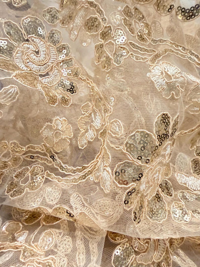 Sofreh aghd gold embroidery lace overlay cloth 72 x 72 image 5